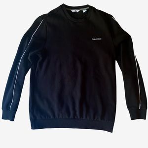 Calvin Klein pullover crew neck sweater black small